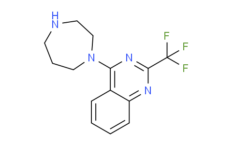 CAS No. 1190198-38-9, 4-(1,4-Diazepan-1-yl)-2-(trifluoromethyl)quinazoline