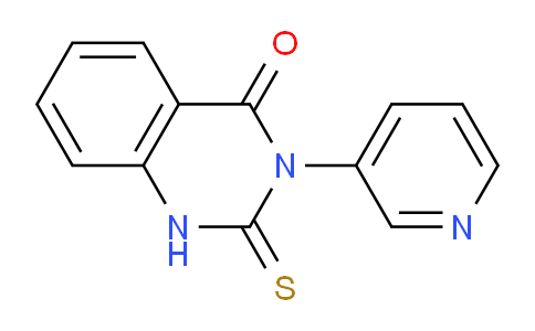 CAS No. 119426-82-3, 3-(Pyridin-3-yl)-2-thioxo-2,3-dihydroquinazolin-4(1H)-one