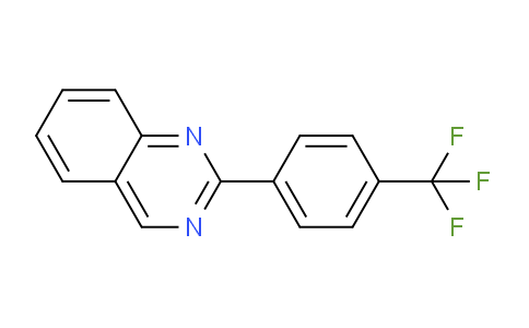 CAS No. 1208259-10-2, 2-(4-(Trifluoromethyl)phenyl)quinazoline