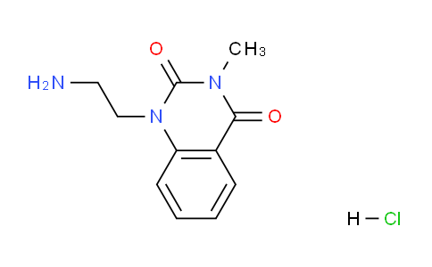 CAS No. 1211568-40-9, 1-(2-Aminoethyl)-3-methylquinazoline-2,4(1H,3H)-dione hydrochloride