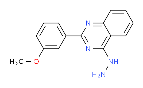 CAS No. 1217862-32-2, 4-Hydrazinyl-2-(3-methoxyphenyl)quinazoline