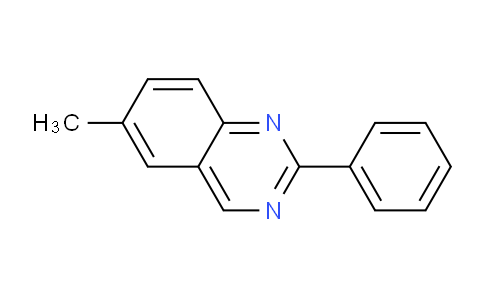 CAS No. 121910-86-9, 6-Methyl-2-phenylquinazoline
