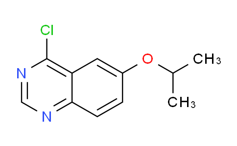CAS No. 1223748-36-4, 4-Chloro-6-isopropoxyquinazoline