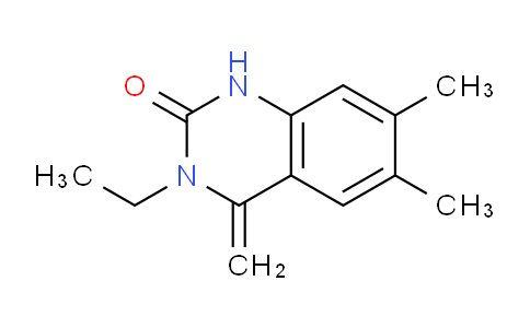 CAS No. 1227730-51-9, 3-Ethyl-6,7-dimethyl-4-methylene-3,4-dihydroquinazolin-2(1H)-one
