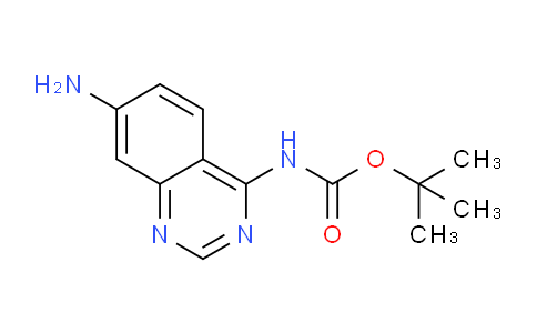 CAS No. 1228775-05-0, tert-Butyl (7-aminoquinazolin-4-yl)carbamate