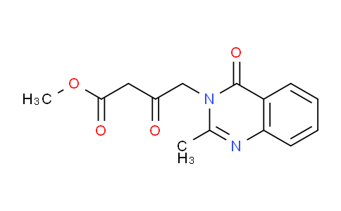 CAS No. 1229626-89-4, Methyl 4-(2-methyl-4-oxoquinazolin-3(4H)-yl)-3-oxobutanoate