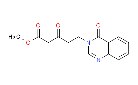 CAS No. 1229627-28-4, Methyl 3-oxo-5-(4-oxoquinazolin-3(4H)-yl)pentanoate