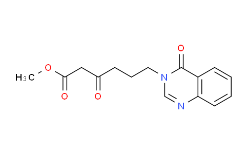 CAS No. 1229627-53-5, Methyl 3-oxo-6-(4-oxoquinazolin-3(4H)-yl)hexanoate