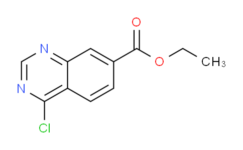 CAS No. 1241725-79-0, Ethyl 4-chloroquinazoline-7-carboxylate