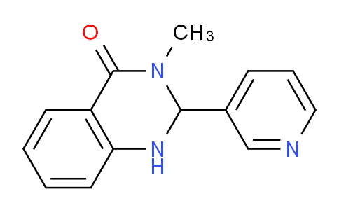 CAS No. 1245569-33-8, 3-Methyl-2-(pyridin-3-yl)-2,3-dihydroquinazolin-4(1H)-one