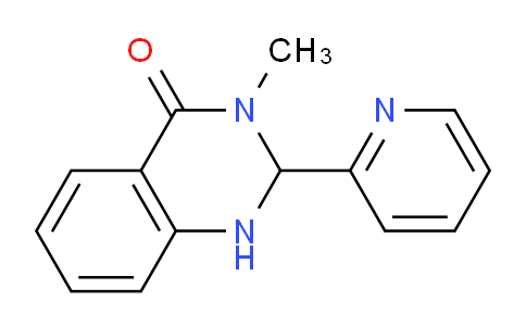 CAS No. 1245570-00-6, 3-Methyl-2-(pyridin-2-yl)-2,3-dihydroquinazolin-4(1H)-one