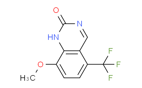 CAS No. 1246462-98-5, 8-Methoxy-5-(trifluoromethyl)quinazolin-2(1H)-one
