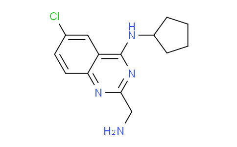 MC783086 | 1255147-33-1 | 2-(Aminomethyl)-6-chloro-N-cyclopentylquinazolin-4-amine