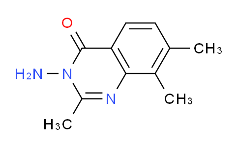 CAS No. 1269527-48-1, 3-Amino-2,7,8-trimethylquinazolin-4(3H)-one