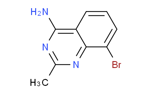 CAS No. 1279724-72-9, 8-Bromo-2-methylquinazolin-4-amine