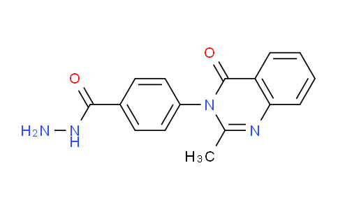 CAS No. 10073-94-6, 4-(2-Methyl-4-oxoquinazolin-3(4H)-yl)benzohydrazide