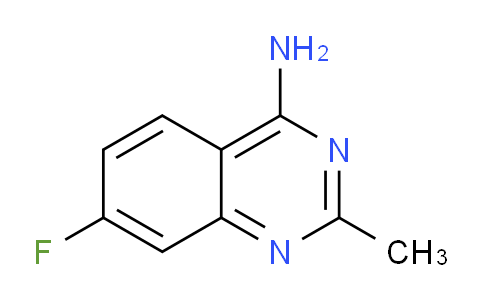 CAS No. 1009036-30-9, 7-Fluoro-2-methylquinazolin-4-amine