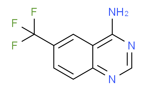 CAS No. 1020263-19-7, 6-(Trifluoromethyl)quinazolin-4-amine