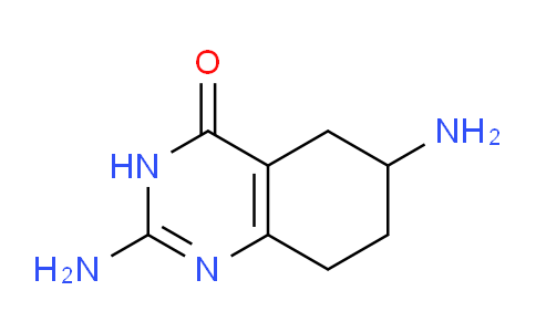 CAS No. 102077-48-5, 2,6-Diamino-5,6,7,8-tetrahydroquinazolin-4(3H)-one