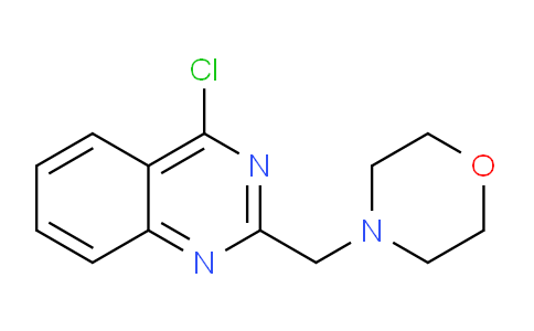 CAS No. 1023818-67-8, 4-((4-Chloroquinazolin-2-yl)methyl)morpholine