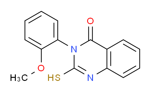 CAS No. 1031-67-0, 2-Mercapto-3-(2-methoxyphenyl)quinazolin-4(3H)-one
