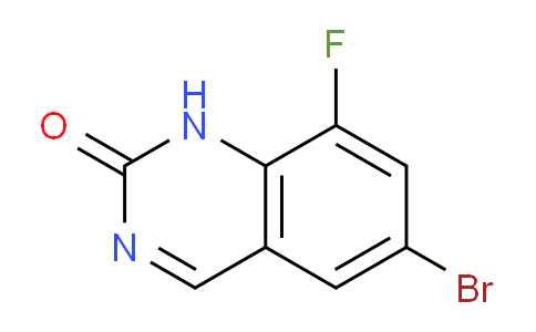 CAS No. 1036756-15-6, 6-Bromo-8-fluoroquinazolin-2(1H)-one