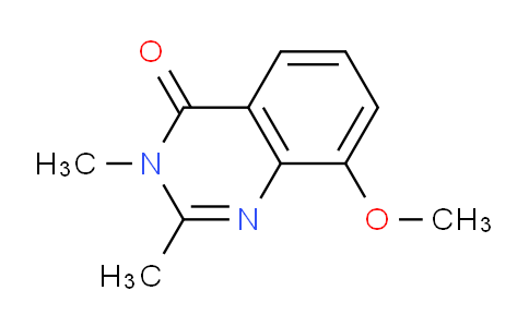 CAS No. 104296-30-2, 8-Methoxy-2,3-dimethylquinazolin-4(3H)-one