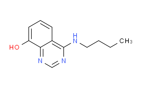 CAS No. 104742-93-0, 4-(Butylamino)quinazolin-8-ol