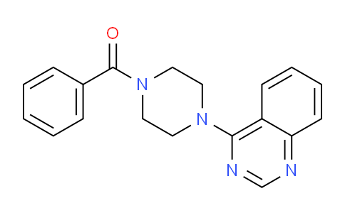 CAS No. 1053655-62-1, Phenyl(4-(quinazolin-4-yl)piperazin-1-yl)methanone