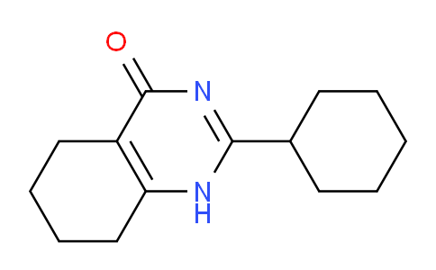 CAS No. 105550-66-1, 2-Cyclohexyl-5,6,7,8-tetrahydroquinazolin-4(1H)-one