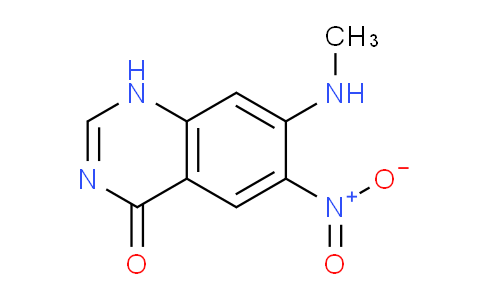 CAS No. 105664-93-5, 7-(Methylamino)-6-nitroquinazolin-4(1H)-one