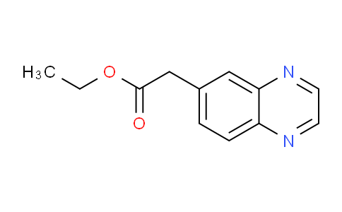 CAS No. 473895-87-3, ethyl 2-(quinoxalin-7-yl)acetate