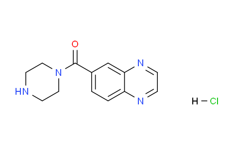 CAS No. 1204298-55-4, (piperazin-1-yl)(quinoxalin-6-yl)methanone hydrochloride
