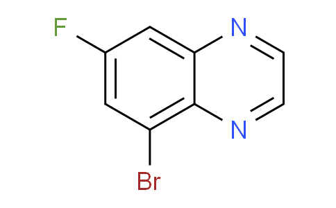 CAS No. 1628908-19-9, 5-Bromo-7-fluoroquinoxaline