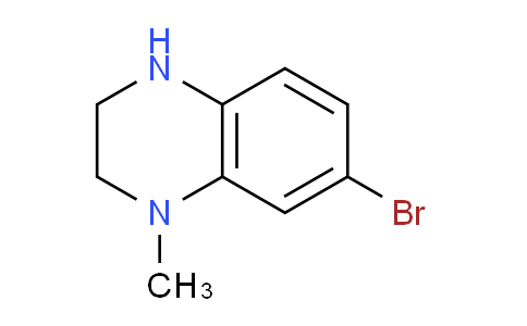CAS No. 1427391-09-0, 7-Bromo-1-methyl-1,2,3,4-tetrahydroquinoxaline