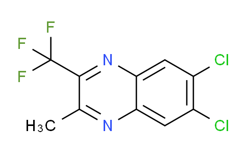 CAS No. 143309-87-9, 6,7-dichloro-2-methyl-3-(trifluoromethyl)quinoxaline