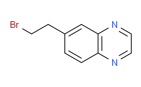 CAS No. 1204298-74-7, 6-(2-bromoethyl)quinoxaline