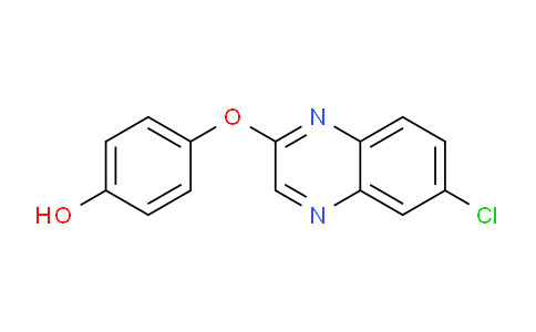 CAS No. 76578-79-5, 4-((6-chloroquinoxalin-2-yl)oxy)phenol
