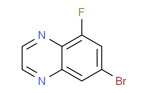 CAS No. 1210048-05-7, 7-bromo-5-fluoroquinoxaline