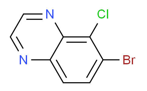CAS No. 1210047-63-4, 6-bromo-5-chloroquinoxaline