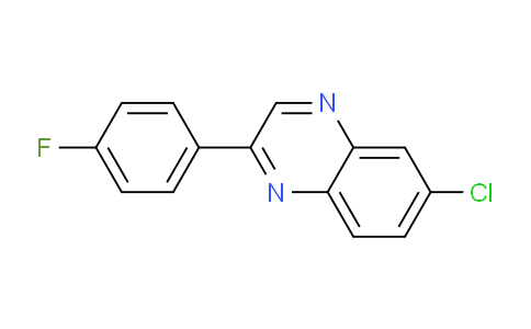 CAS No. 1391118-22-1, 6-chloro-2-(4-fluorophenyl)quinoxaline