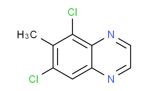 CAS No. 19853-69-1, 5,7-dichloro-6-methylquinoxaline