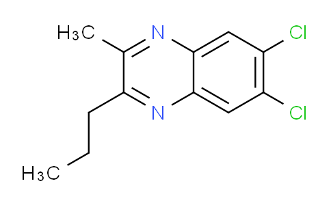 CAS No. 219528-43-5, 6,7-dichloro-2-methyl-3-propylquinoxaline