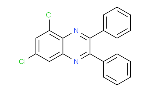 CAS No. 5227-63-4, 5,7-dichloro-2,3-diphenylquinoxaline