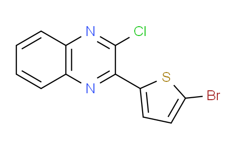 CAS No. 66078-66-8, 2-(5-Bromothiophen-2-yl)-3-chloroquinoxaline