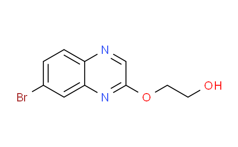 CAS No. 705262-64-2, 2-((7-bromoquinoxalin-2-yl)oxy)ethan-1-ol