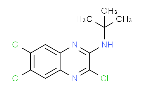 CAS No. 281211-09-4, N-(tert-Butyl)-3,6,7-trichloroquinoxalin-2-amine
