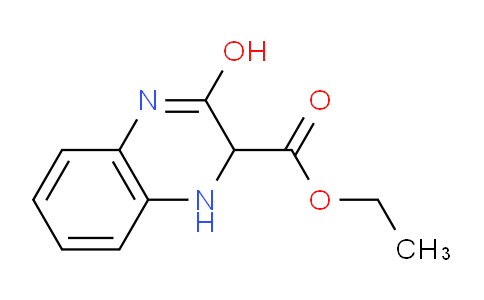 CAS No. 36818-08-3, ethyl 3-hydroxy-1,2-dihydroquinoxaline-2-carboxylate
