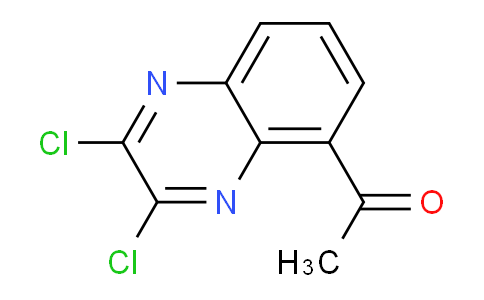 CAS No. 459835-98-4, 1-(2,3-dichloroquinoxalin-5-yl)ethan-1-one