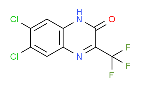 CAS No. 477857-25-3, 6,7-Dichloro-3-(trifluoromethyl)-2-quinoxalinol